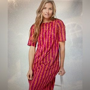 LOGO by Lori Goldstein Midi Dress